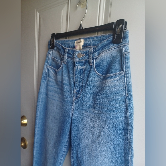 L'AGENCE Harrison High Rise Straight in Alamo - Picture 6 of 8